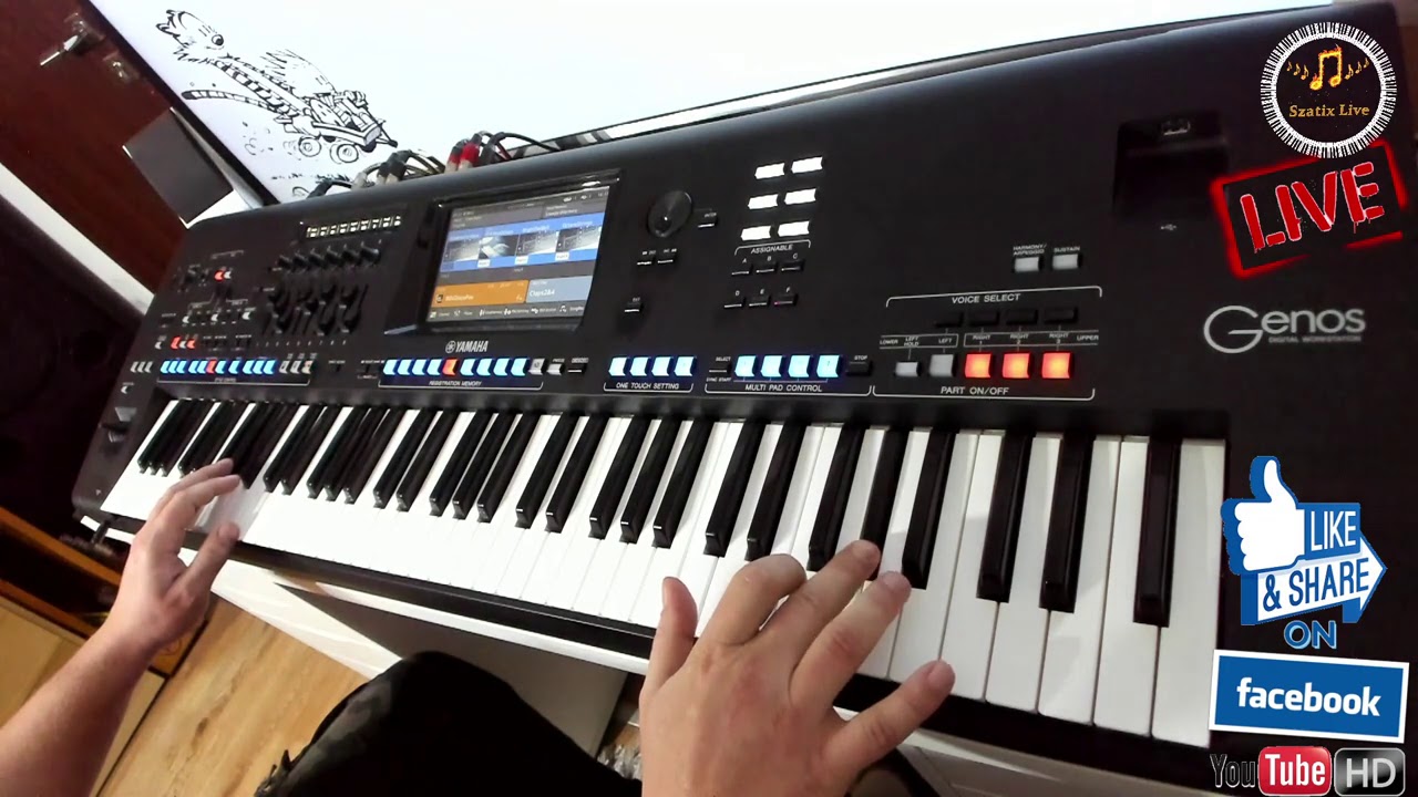 Virginia - Model MT (Cover Szatix Live) Yamaha Genos