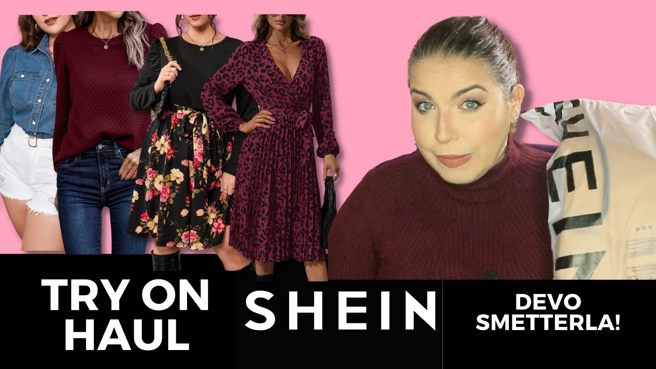 SHEI MEGA TRY ON HAUL- MAXI Ordine Donna  - Uomo e altre cose