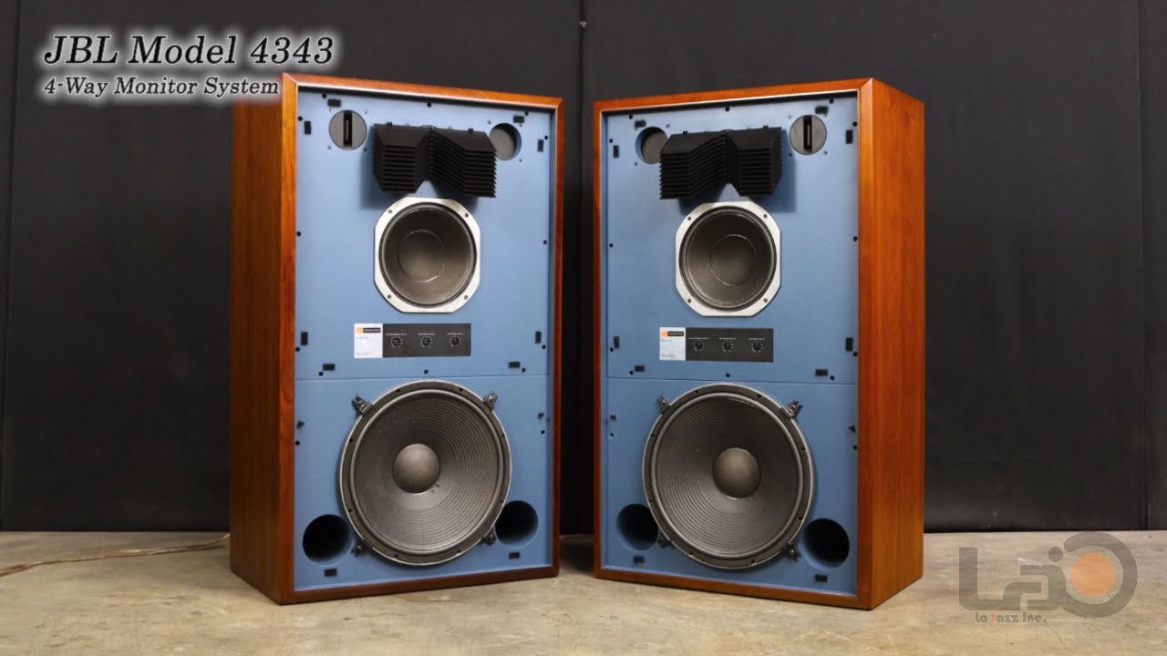 JBL Model 4343 - 4Way Monitor System 1