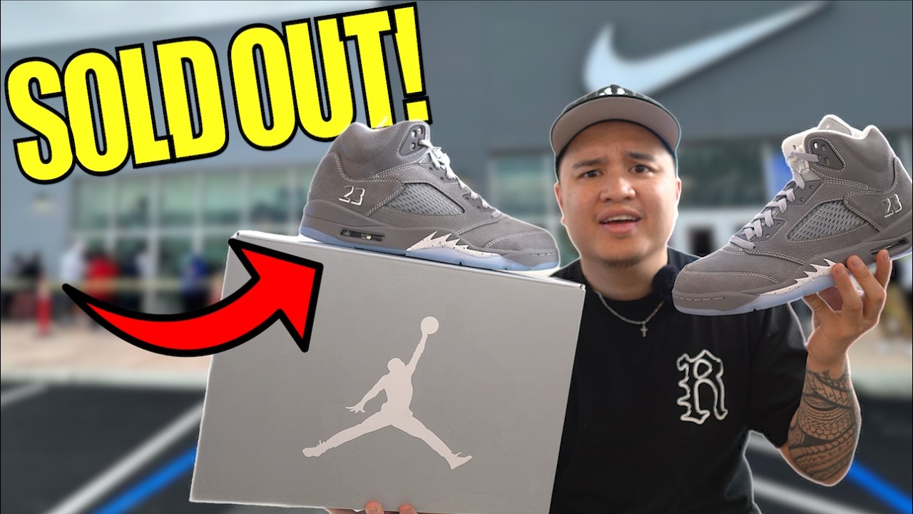 FIGHTING OVER JORDAN 5s WOLF GREYS IS CRAZY! PICK UP VLOG