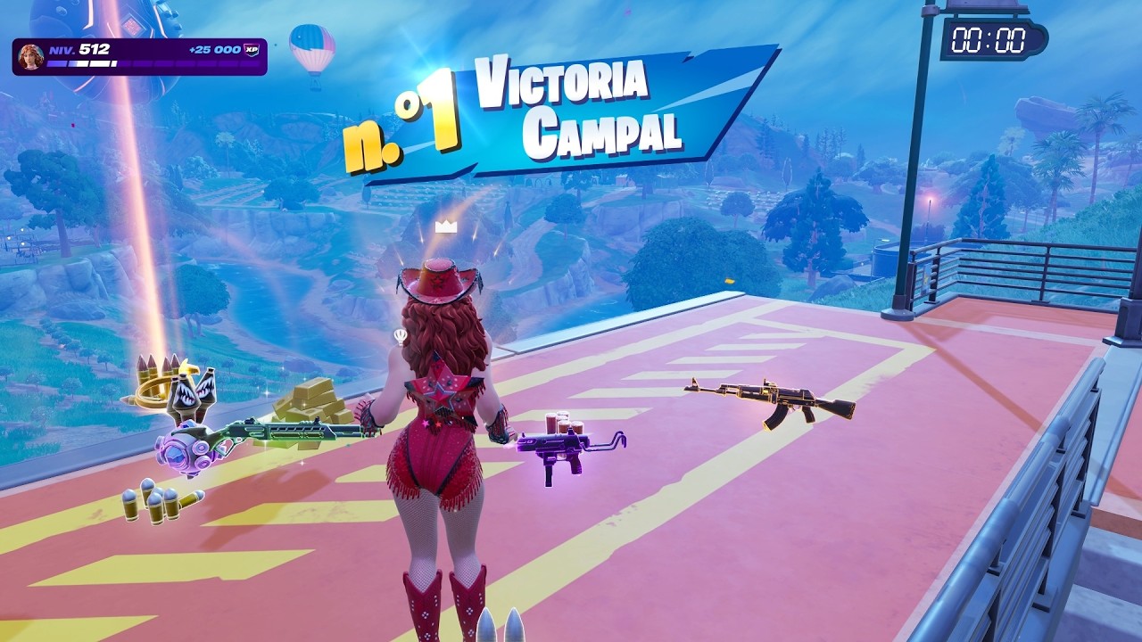 Fortnite C7T1 Cero Construcción - Victoria En Solitario | Gameplay Español (PC 1080p/60fps) #390