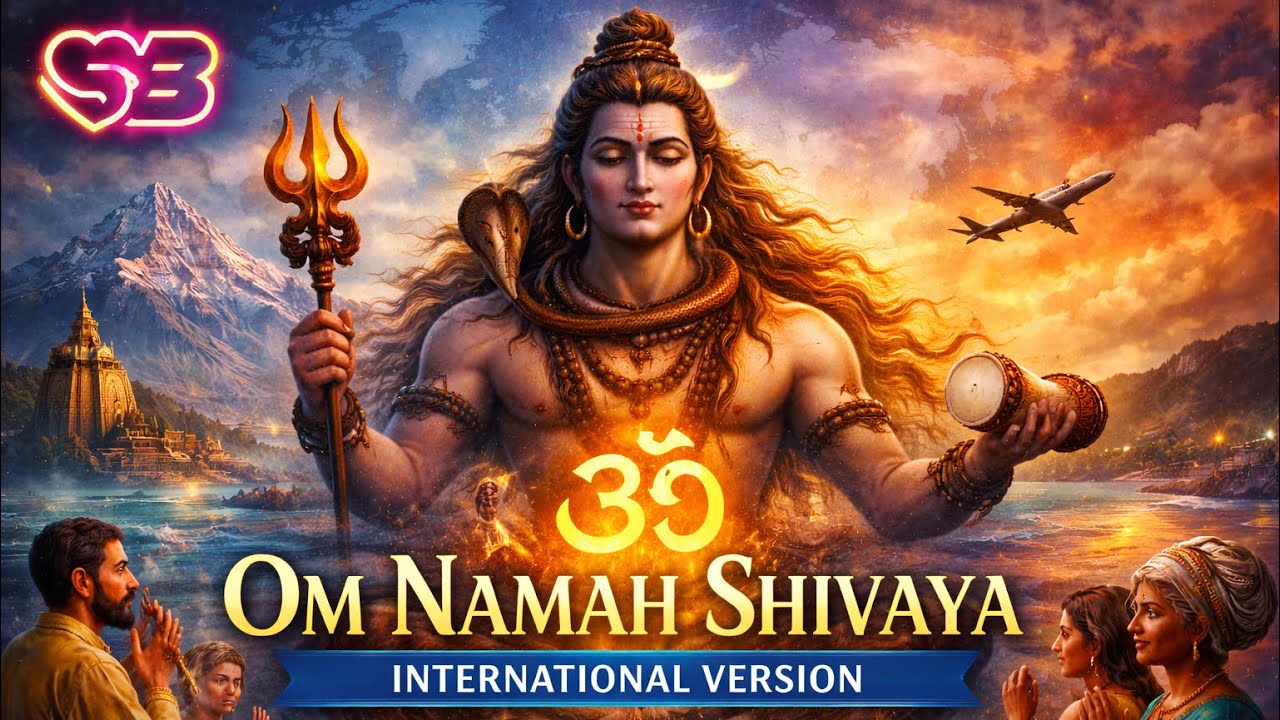 Om Namah Shivaya 🌙 | Shiva Mantra | Deep Meditation | Cosmic Energy | 108 times Om Namaha Shivaya 🔱