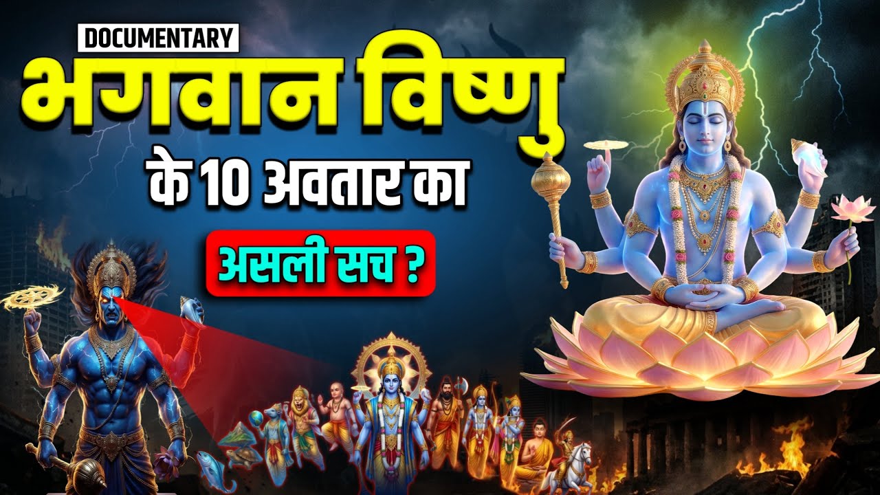 भगवान विष्णु ने 10 अवतार क्यूँ लिए? | Real Story of Vishnu 10 Avatar | Full Documentary