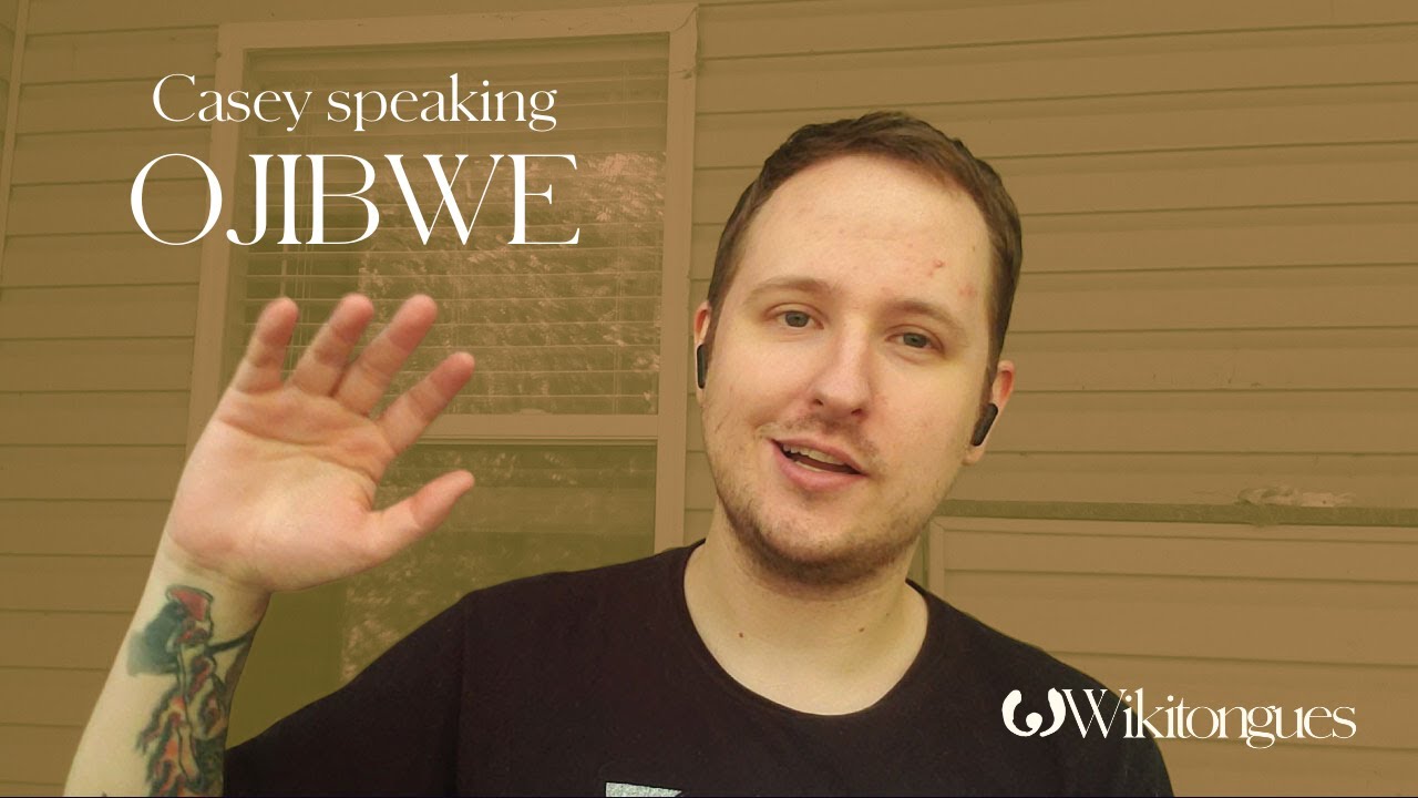 Casey speaking (Southwestern) Ojibwe | Algonquin | Algic | Wikitongues