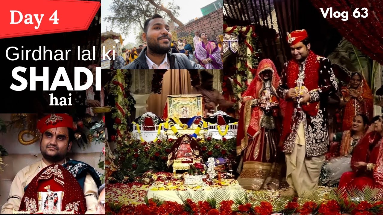 Duhla bane girdhar lal | Girdhar lal vihola utsav Day-4 | Barsana Dham Vlog 
