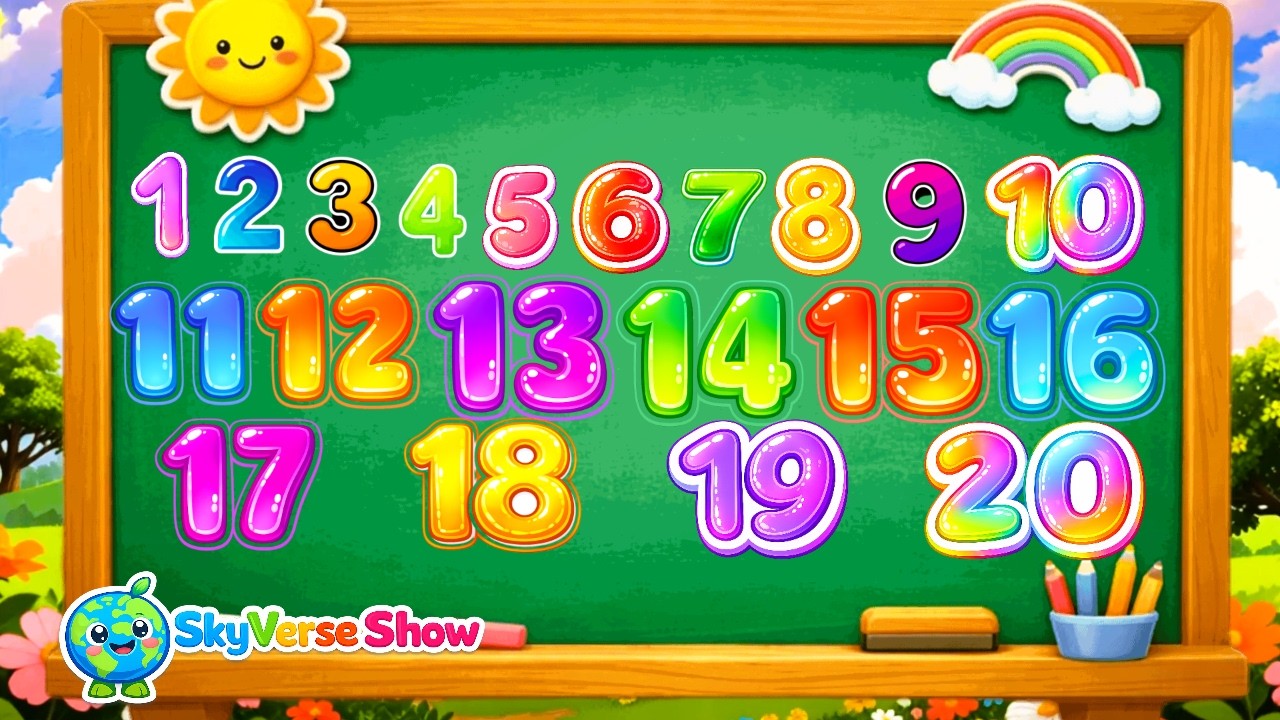 Learn Counting 1-20 for Kids | Fun & Easy Number Learning