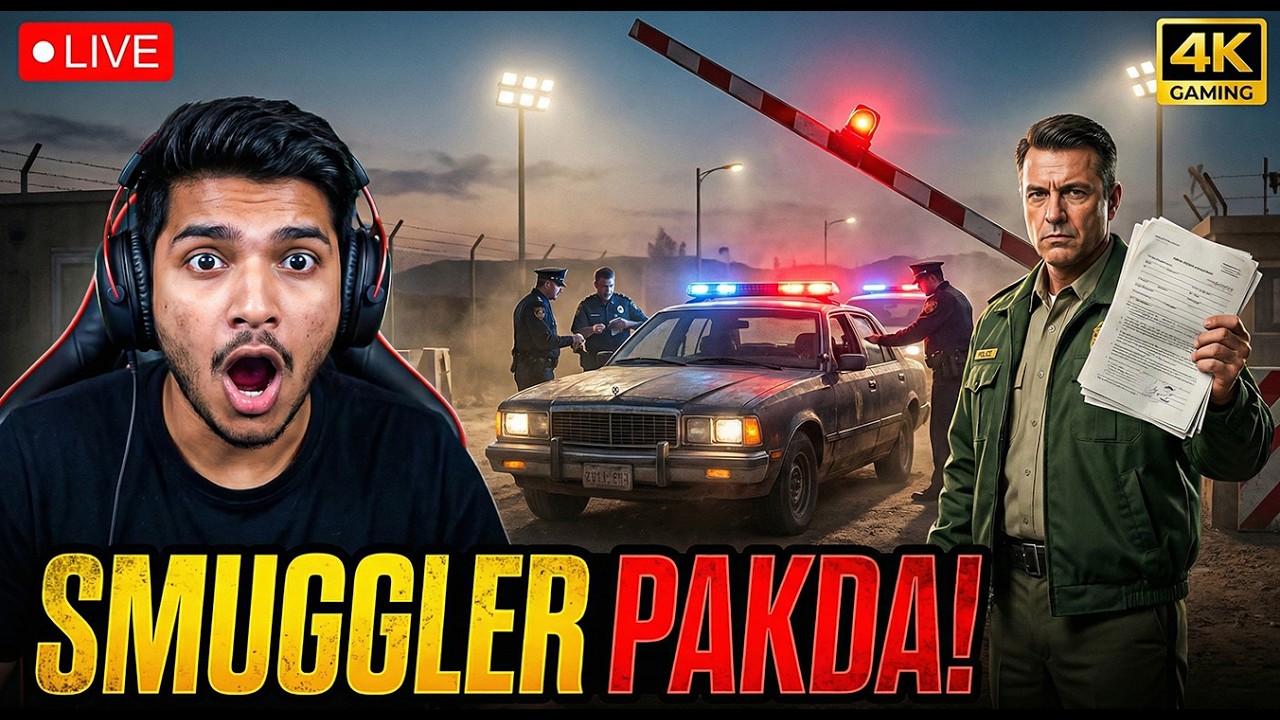 Police Crackdown on SMUGGLERS in Border Check Simulator