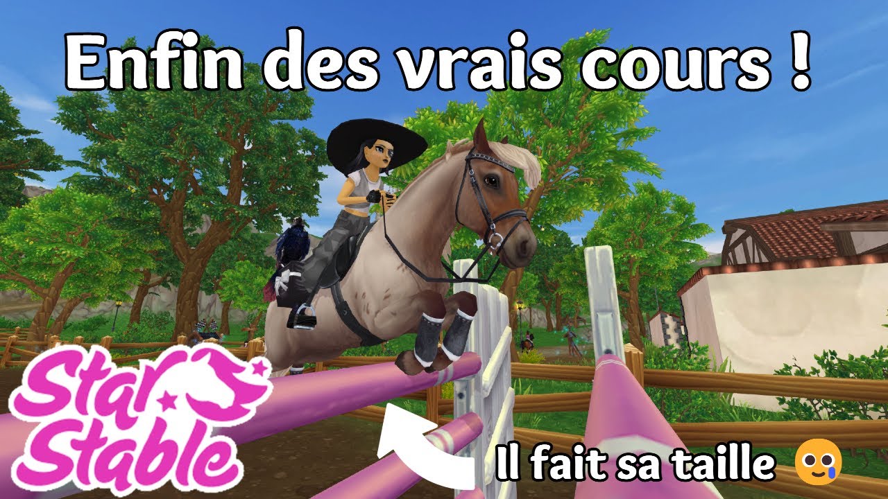 Un vrai cours d'équitation sur SSO ! 🤩| Star Stable Online