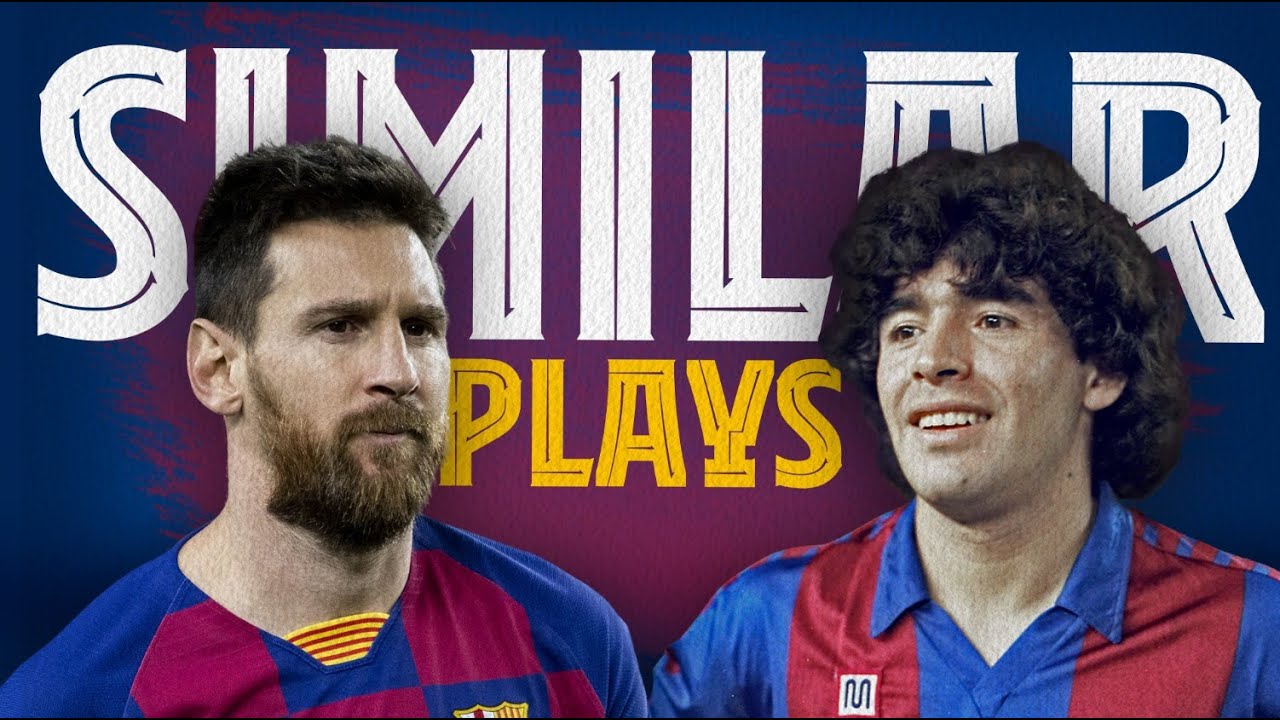 Messi and Maradona: two Argentines, two geniuses #Bar&ccedil;aNapoli