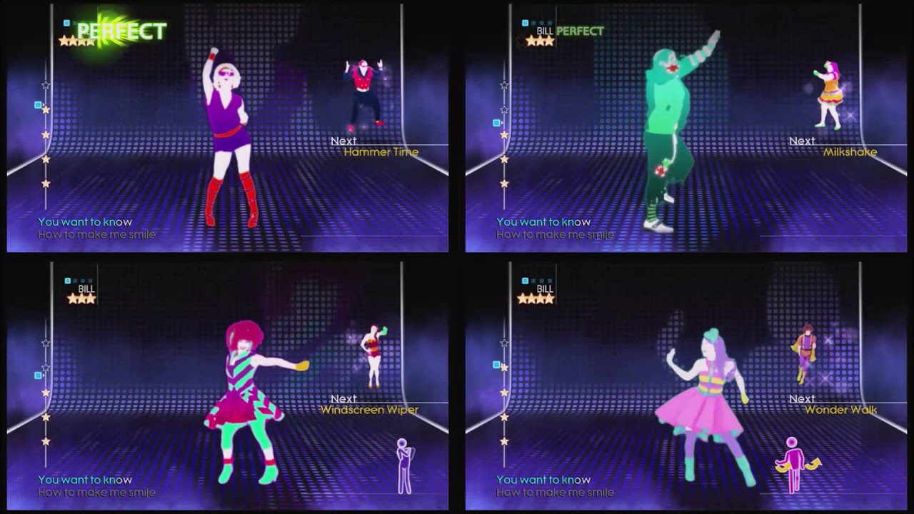 Just Dance 4 [Party Master] - Moves Like Jagger (Song Swap) [All Choices] - 5 Stars