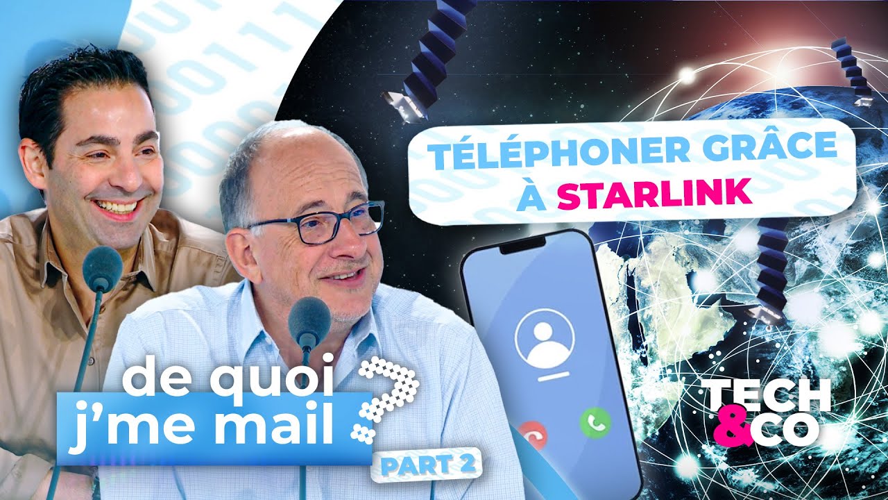 Starlink : les appels sur smartphones arrivent !