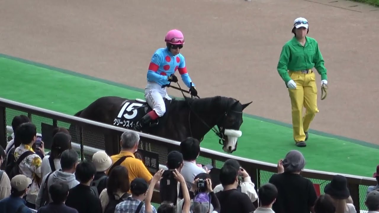 【池添謙一】NHKマイルCデー 池添謙一 母スイープトウショウの娘に手こずる 現地映像 2022