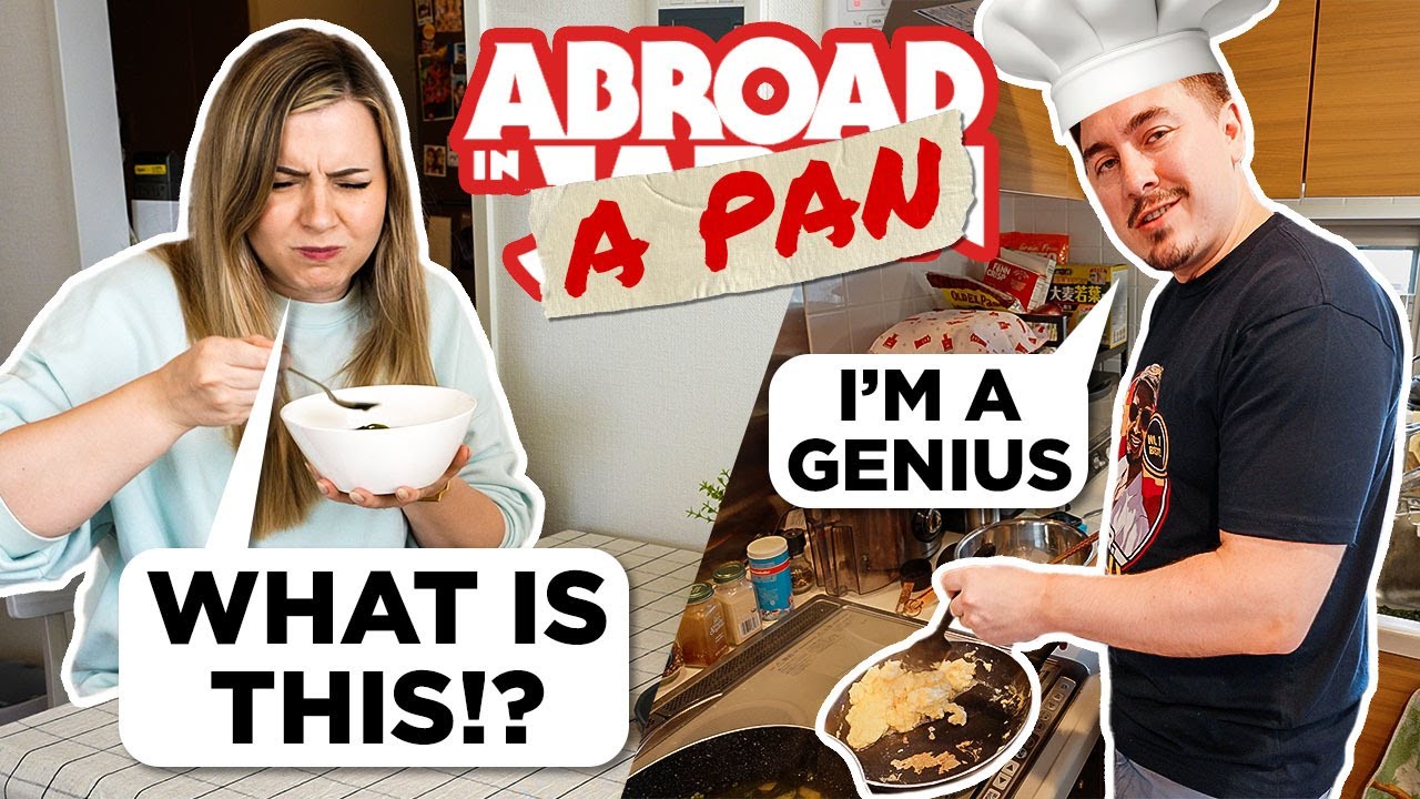 We Asked ​@AbroadinJapan To Cook Japanese Food - The Return of Abroad In A Pan 🧑‍🍳