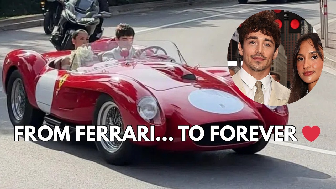 Charles Leclerc MARRIED in Monaco 💍🏎️ $12M Ferrari Wedding Exit!