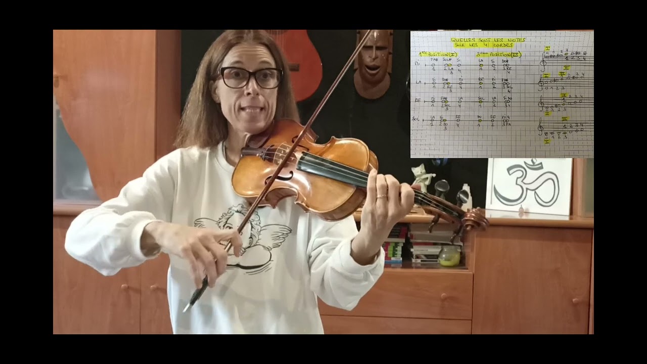 Leçon 124 de violon : quelle note et sur quelle corde???😅