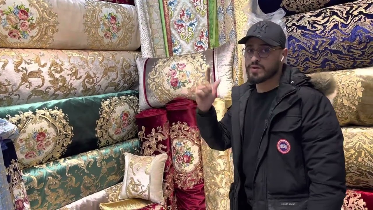 الصالون المغربي 2023 😍 بافكار جديدة صالون عصري عند اثواب رشدا 0643385598📞🇲🇦 جديد صالونات مغربية