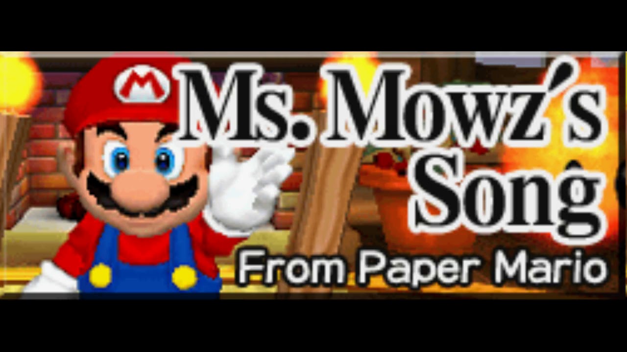 Ms. Mowz's Song - From Paper Mario