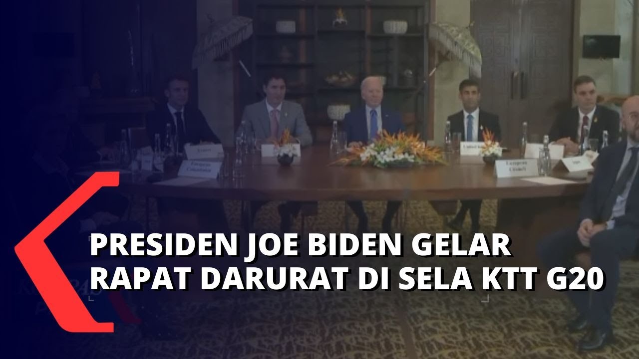 Polandia Dihantam Rudal, Joe Biden Bersama NATO dan G7 Gelar Rapat Darurat di Tengah KTT G20