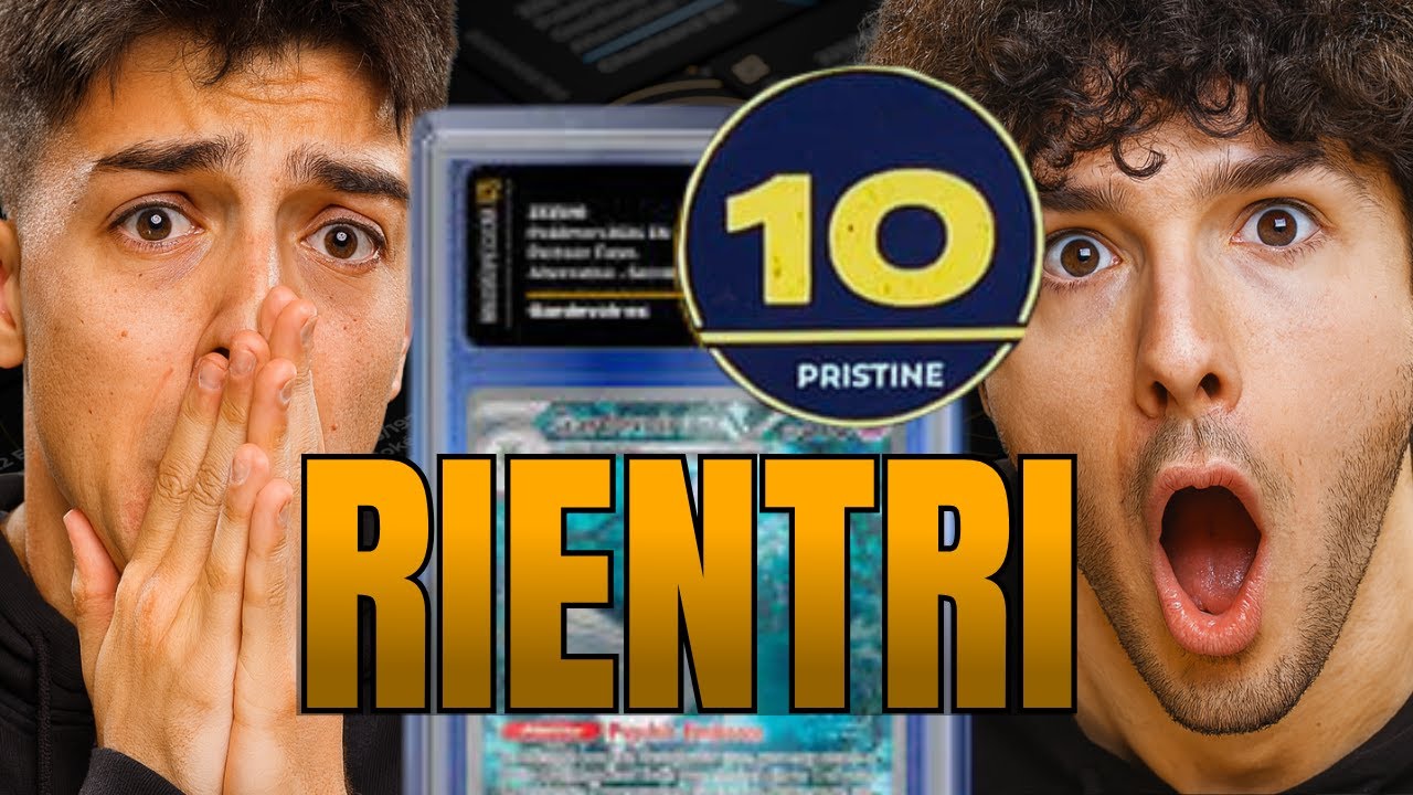 SONO TORNATE dal grading le nostre carte con voti INCREDIBILI - RIENTRO POKEMON AIGRADING