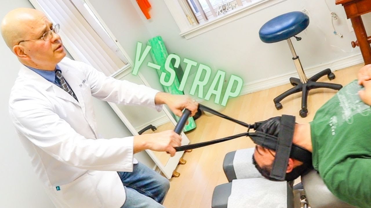 *Y-STRAP* Sends Tingles Down Spine * WEST NEW YORK CHIROPRACTOR* Satisfying Adjustment