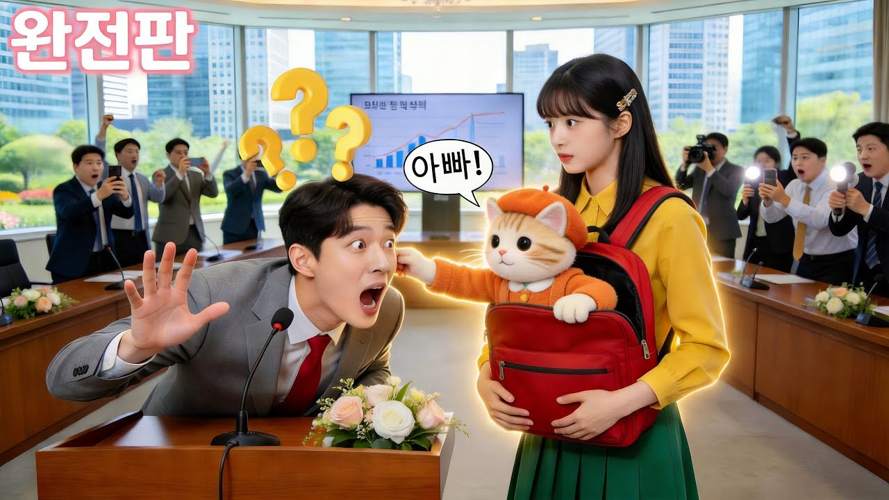 재벌 CEO가 방금 기자회견서 불임 선언—다음 순간 가난한 소녀 책가방서 아이가 튀어나와 “아빠” 외쳤다! 모두 충격! 사랑은 여기서 시작!