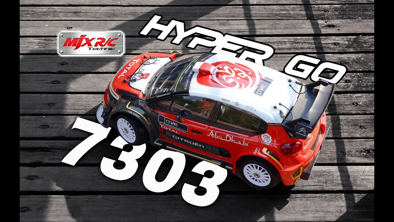 MJX HYPER GO  7303 1/7 雪铁龙授权WRC拉力遥控车超详细开箱静态分享 《超人聊模型》403