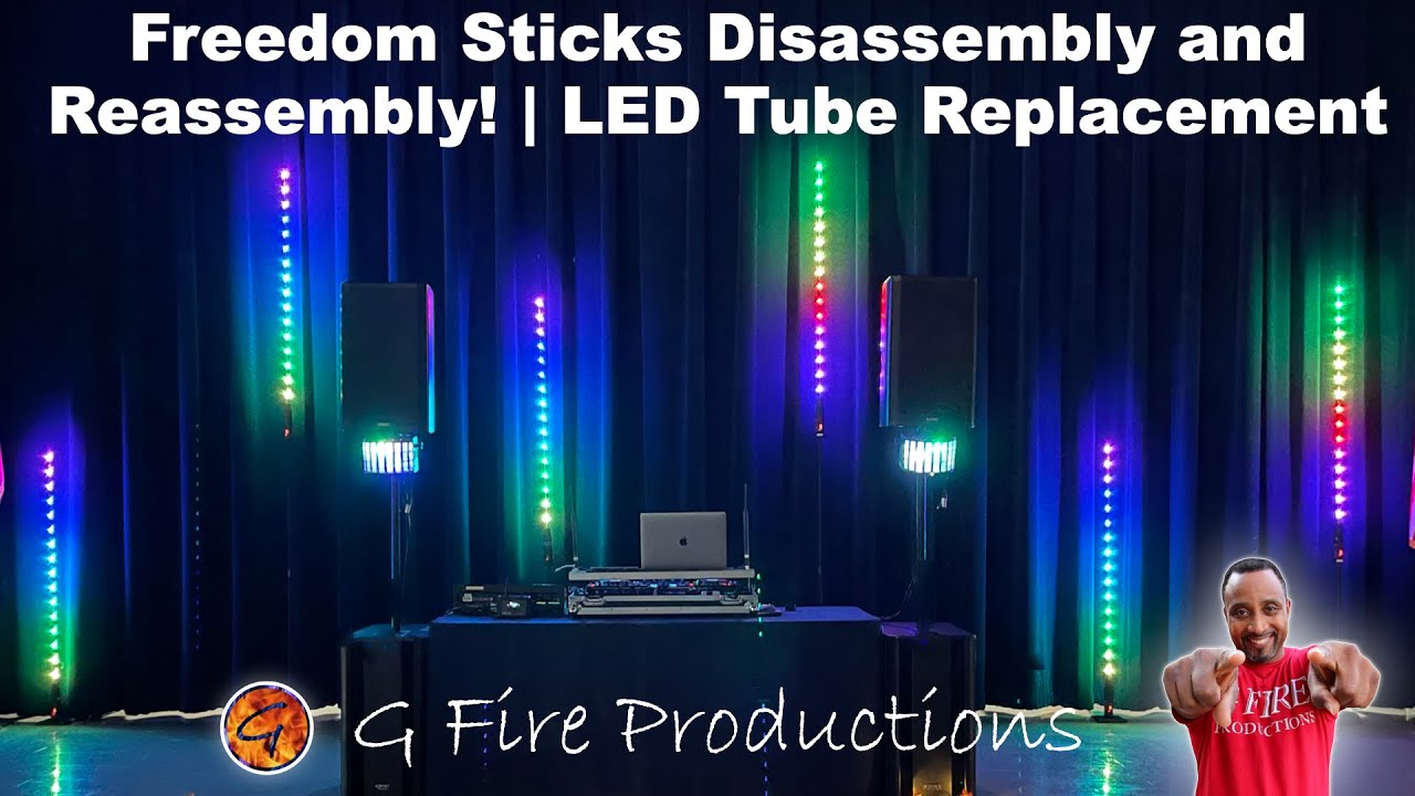 Freedom Stick Complete  Disassembly and Reassembly | LED tube replacement