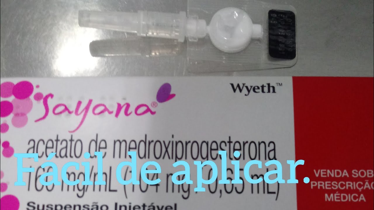 Sayana anticoncepcional trimestral
