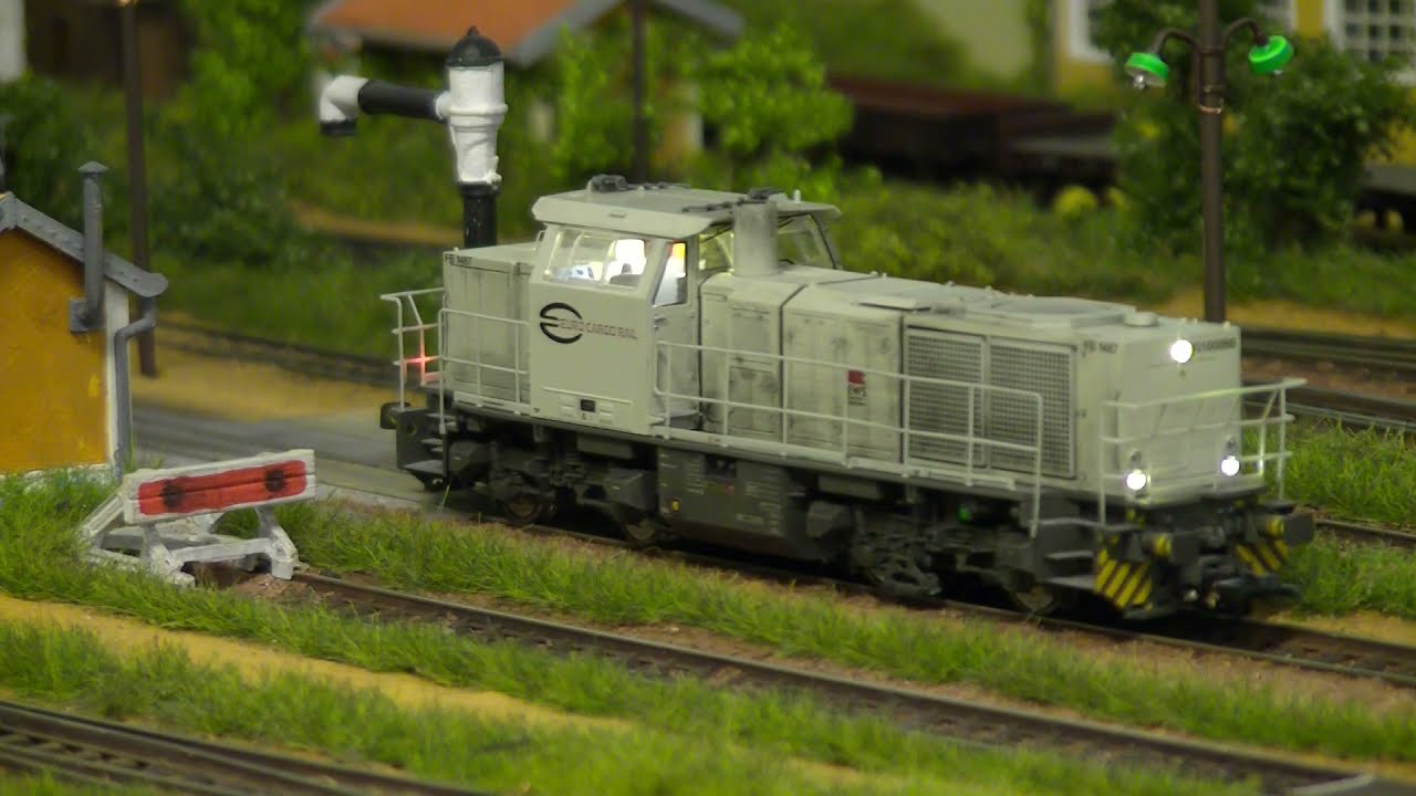 Train HO -  Mon réseau HO -  La nouvelle G1000 BB  ECR  produite  par ESU