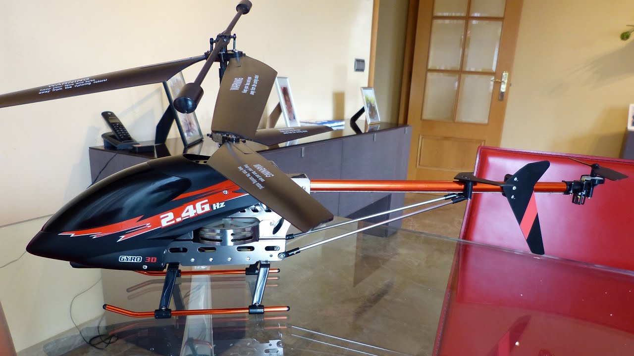 UDI RC U12 2.4G Big Metal Heli Review