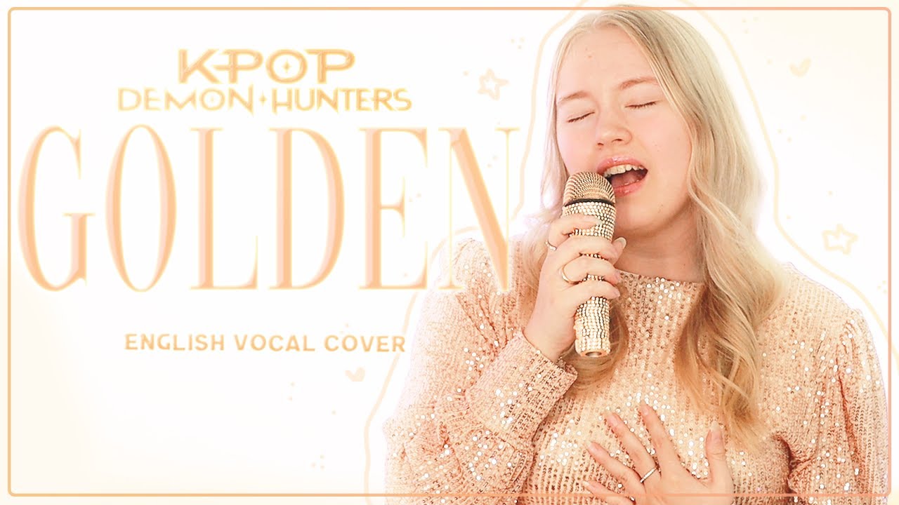 K-POP DEMON HUNTERS - GOLDEN - English vocal cover by KCAJASMIN