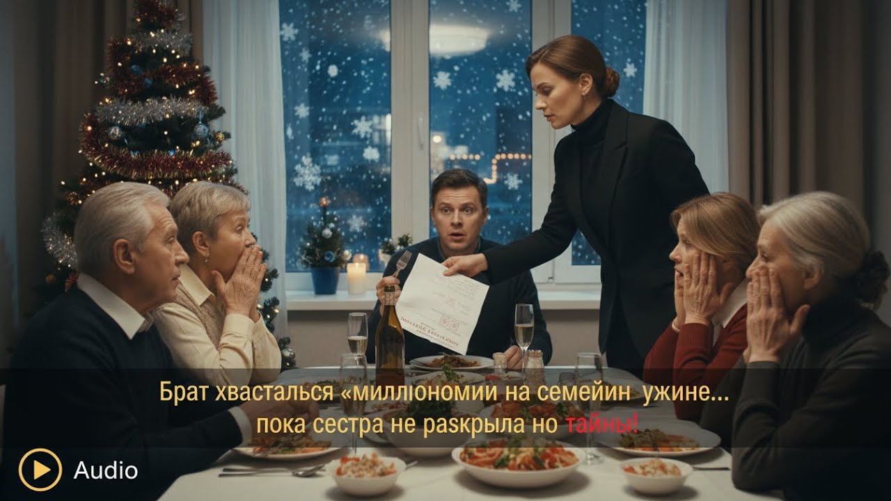 Брат хвастался богатством за праздничным столом... и оказался на улице!