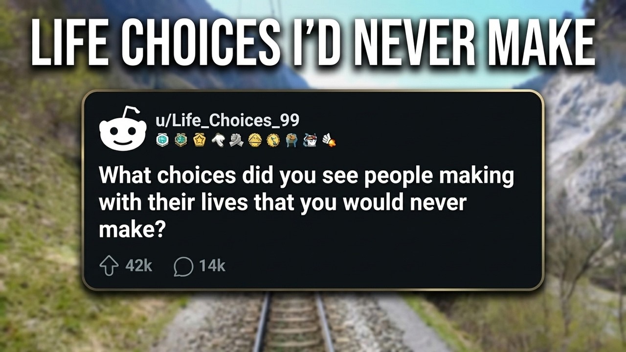 These Life Choices Will Destroy You (People Still Make Them)