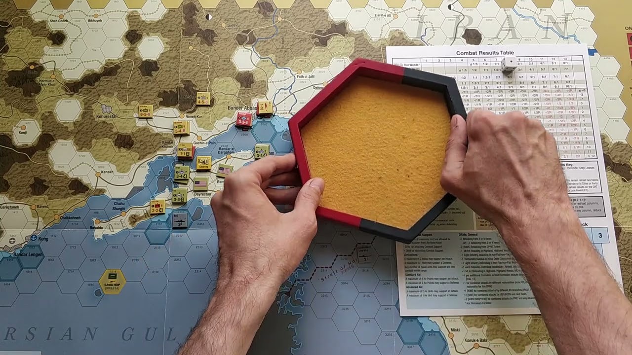 Zagrajmy w Next War Iran, scenariusz 
