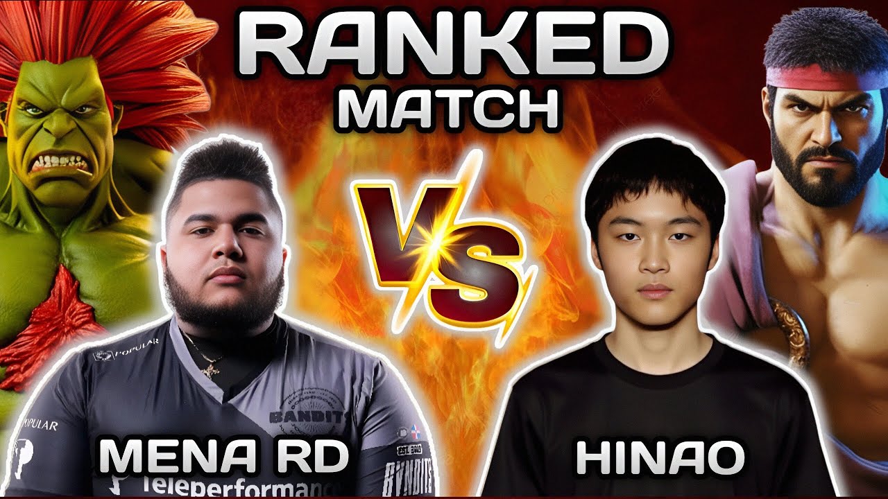 SF6 ▰ Mena RD ( Blanka ) VS Hinao ( Ryu ),▰ HLG