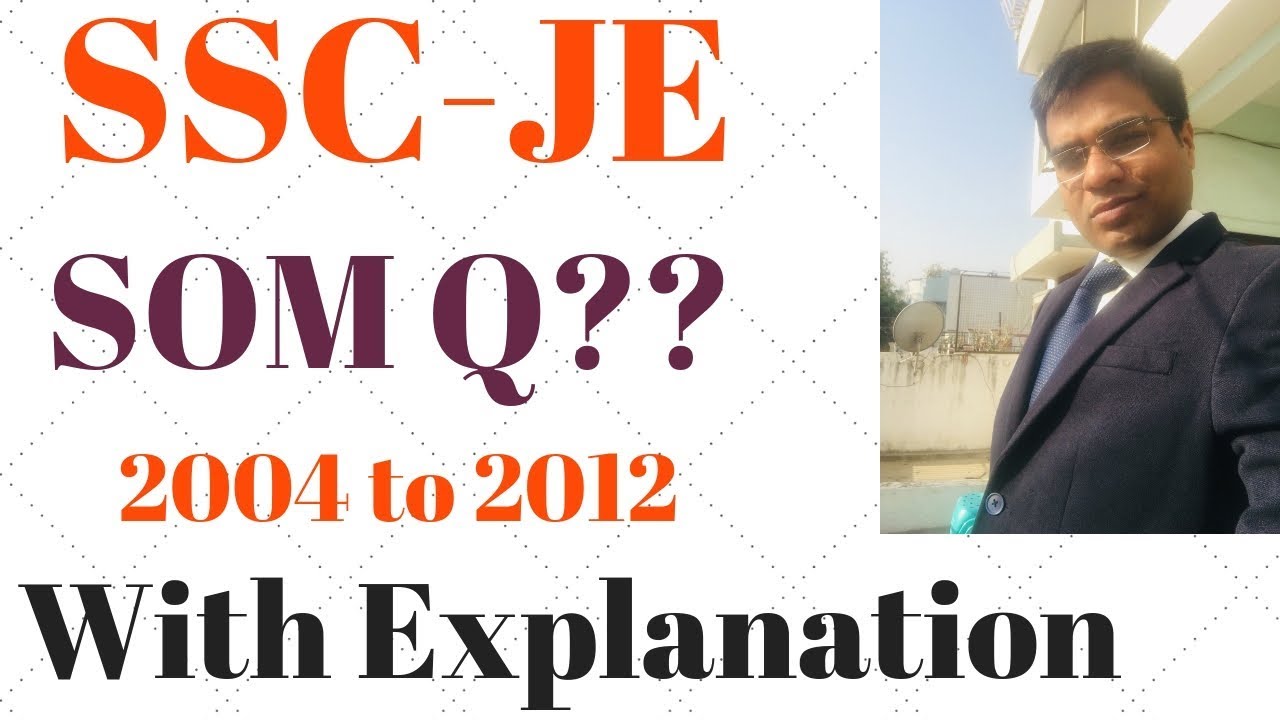 SOM Previous Year Questions from 2004 to 2012