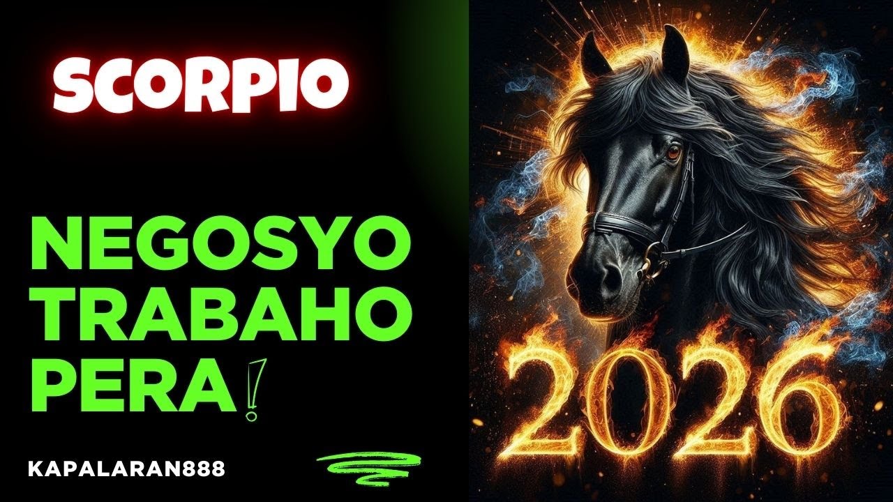 UNLIMITED BLESSINGS & OPPORTUNITY! SCORPIO 2026 MONEY/CAREER YEARLY TAROT PREDICTIONS #KAPALARAN888