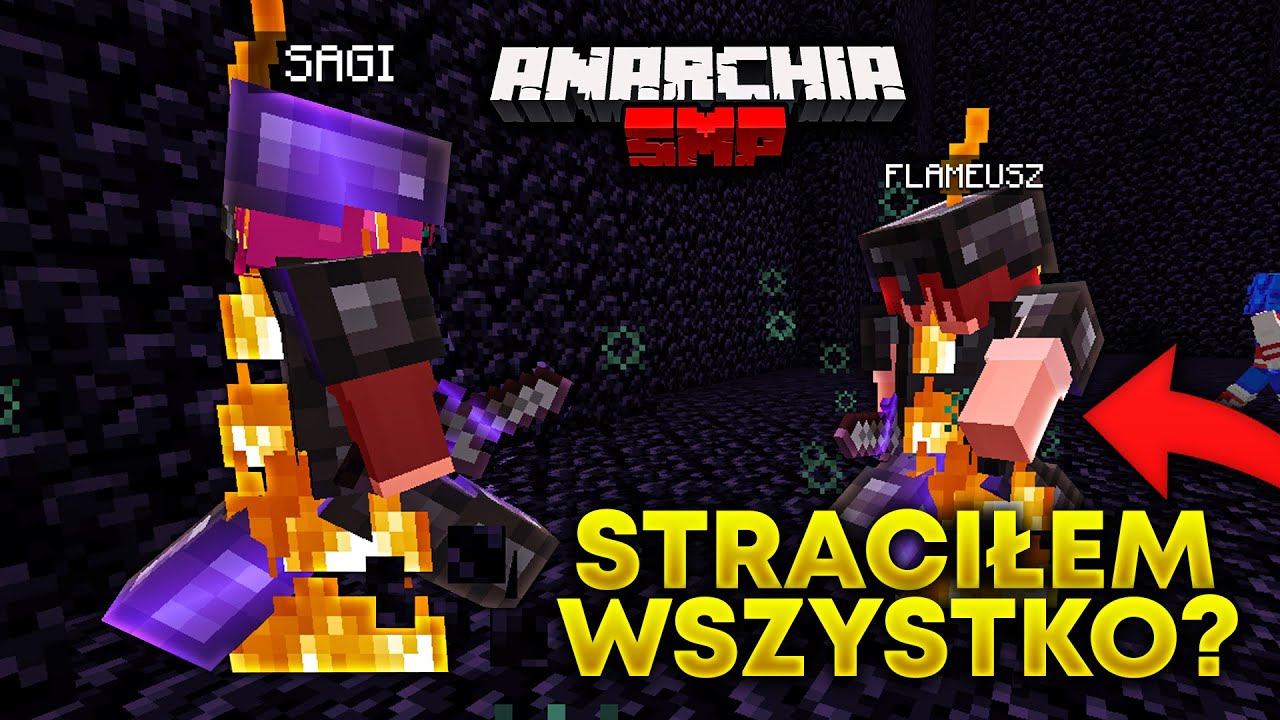JAK STRACIŁEM WSZYSTKIE ITEMY i 4 SERDUSZKA NA ANARCHIA SMP