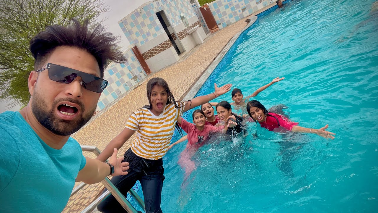 Swimming 🏊 Pool Me Bahot Mje aaye 🥳🥳 