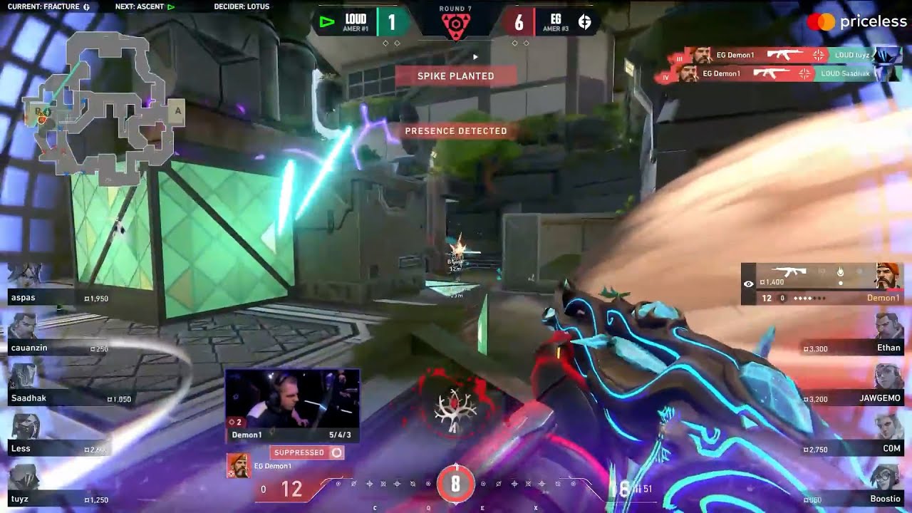 EG Demon1 CRAZY 4K CLUTCH vs LOUD | VCT Masters Tokyo 2023