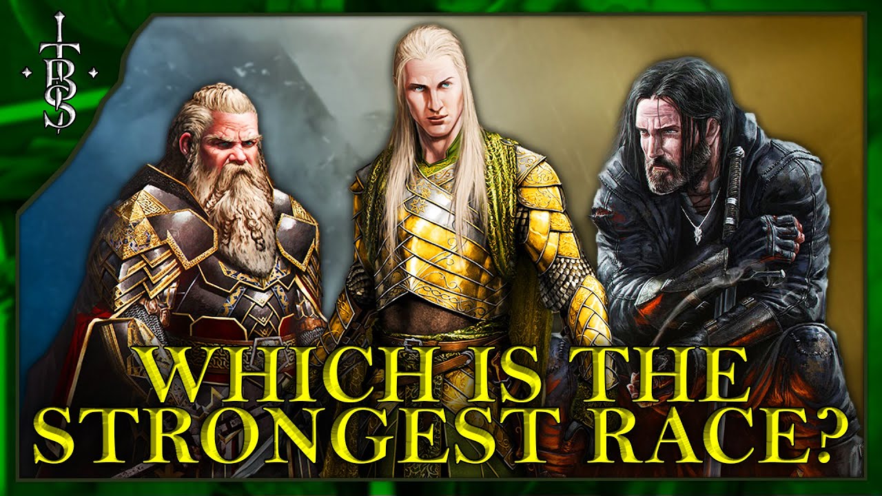 Which was the STRONGEST RACE During The Lord of the Rings? | Middle-Earth Lore