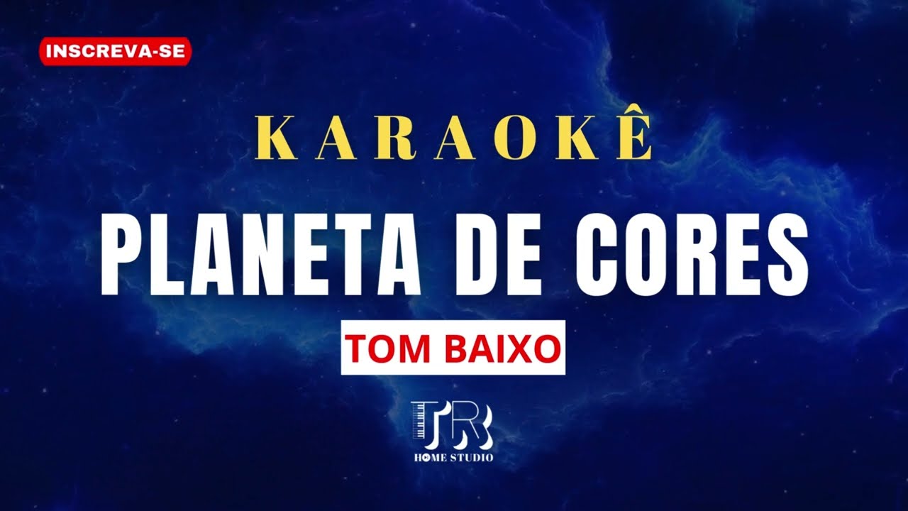 KARAOKÊ - PLANETA DE CORES  - TOM BAIXO - FORROZÃO TROPYKÁLIA - PLAYBACK FORRÓ DAS ANTIGAS