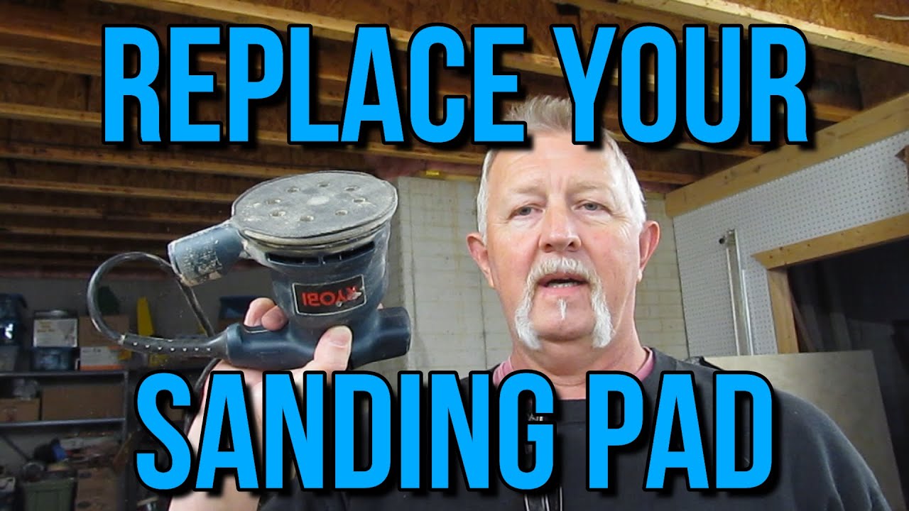 Replace the Sanding Pad on a Random Orbital Sander