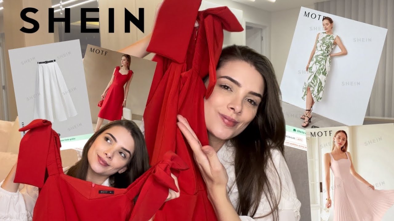 PROVANDO LOOKS DA SHEIN PARA AS FESTAS DE FIM DE ANO! 🎄✨❤️ SHEIN Black Friday!