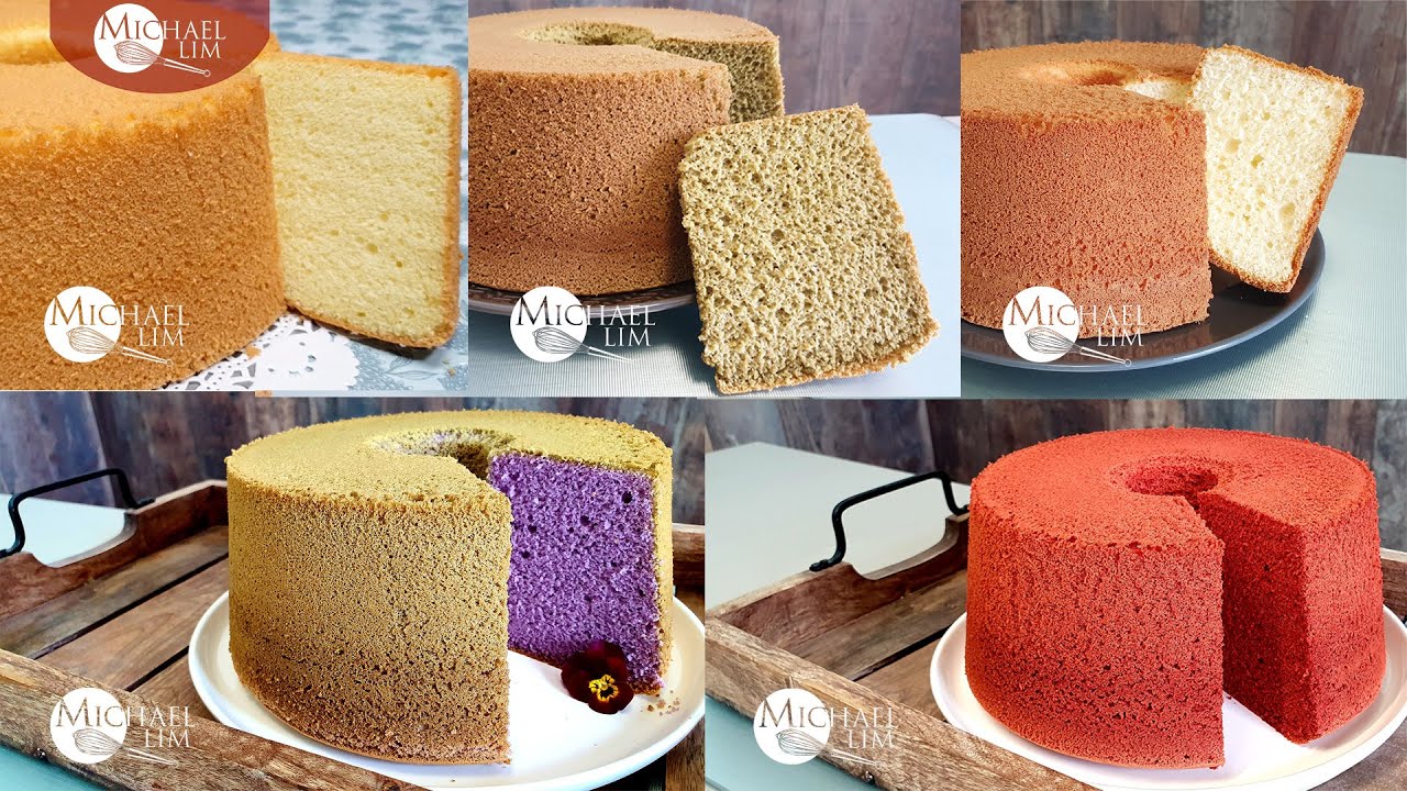 Chiffon Cake Compilation / My 5 Favourite Chiffon Cake Recipes