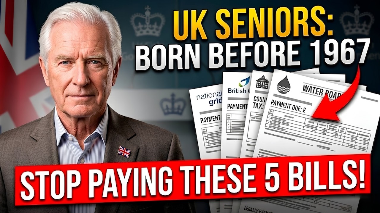 UK PENSIONERS, STOP PAYING THESE 5 BILLS! You're Legally Entitled to Free Help (Most Don't Know)