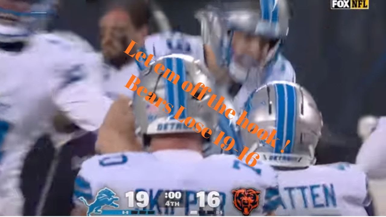 Bears VS Lions / We don't know who the 