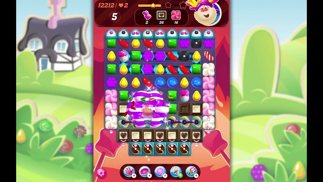 Уровень 12212 в Candy Crush Saga