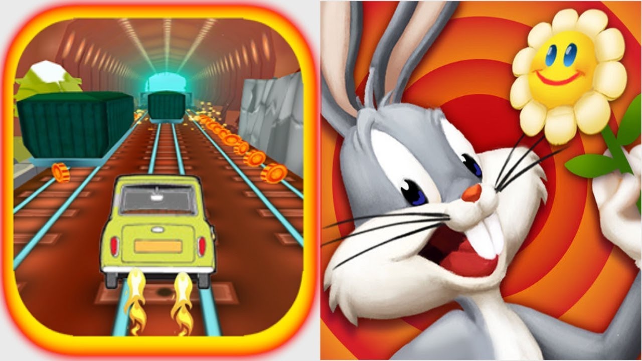 Subway Mr Bean VS Looney Tunes Dash | Android iPad iOS Gameplay