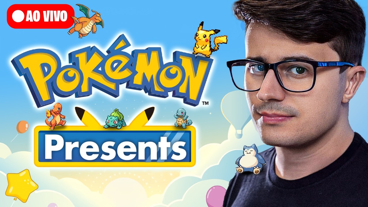 Novos JOGOS de POKÉMON? - POKÉMON PRESENTS  2026 - AO VIVO!